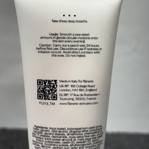 Flanerie Jasmine Sunset Rose Quartz Restorative Face‎ Cream 1.52 oz 45ml New - Picture 3 of 5